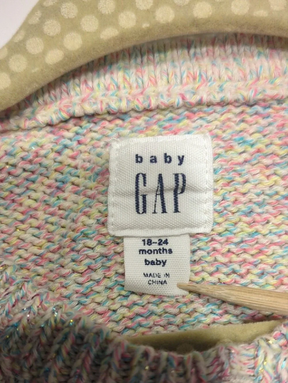 Baby Gap Sparkle Knit Cardigan